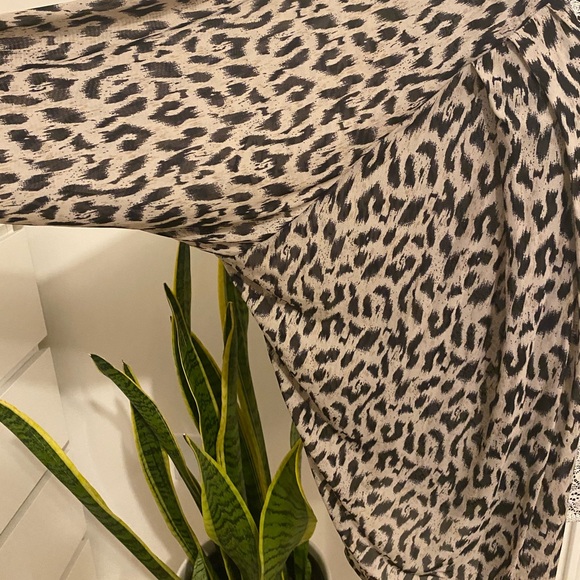 ARITZIA EVIL TWIN Cheetah Print Cardigan - Picture 4 of 7